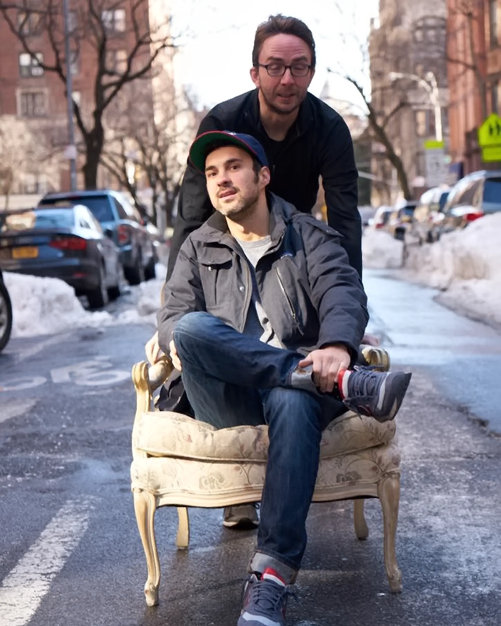 Comedians Mark Normand and Joe List of Tuesdays with Stories. Find Mark Normand Tour Dates and Joe List Tour Dates at www.tuesdayspod.com/find-a-show