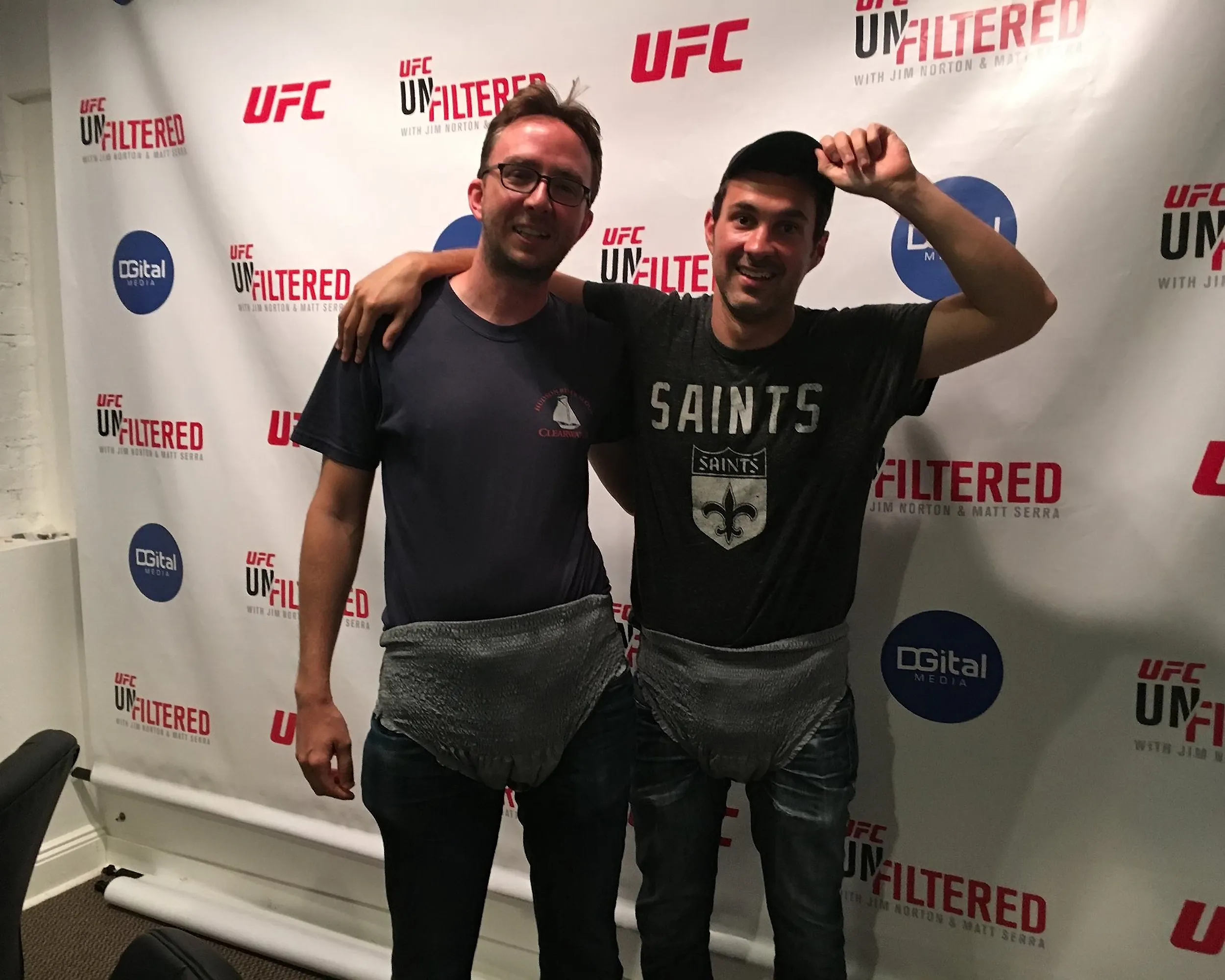 Comedians Mark Normand and Joe List of Tuesdays with Stories at UFC Unfiltered with Jim Norton & Matt Serra. Find Mark Normand Tour Dates and Joe List Tour Dates at www.tuesdayspod.com/find-a-show