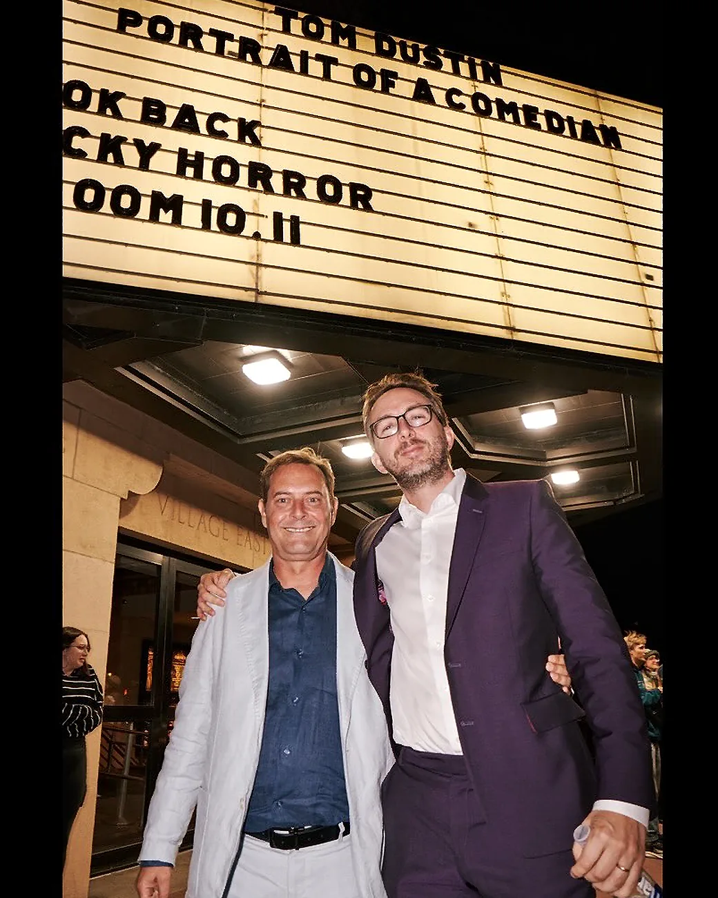Comedian Tom Dustin at the Premier of Portrait of a Comedian with comedian Joe List of Tuesdays with Stories. Find more about Joe List at www.tuesdayspod.com/joe-list