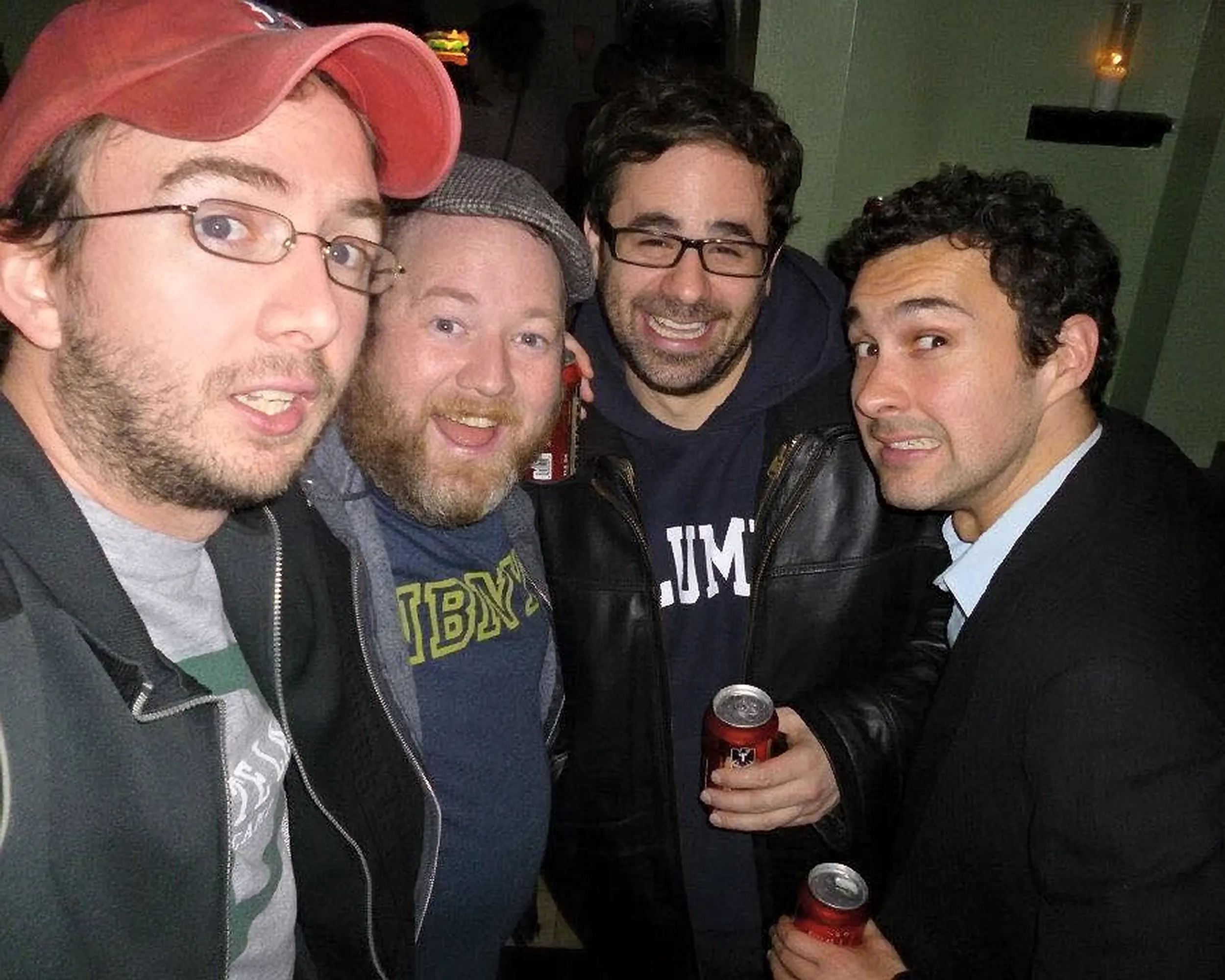 Comedians Mark Normand and Joe List of Tuesdays with Stories with comedian Yannis Pappas. Find Mark Normand Tour Dates and Joe List Tour Dates at www.tuesdayspod.com/find-a-show